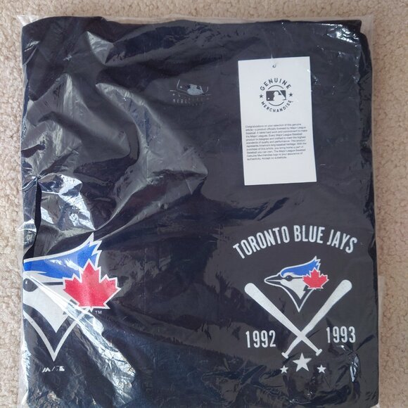 Official MLB Toronto Blue Jays T Shirt brand new with tag, Men's Medium) - Picture 2 of 2